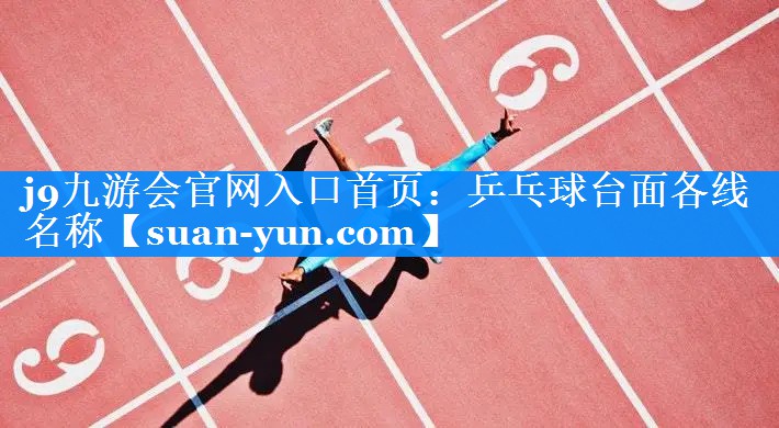 乒乓球台面各线名称