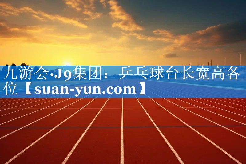 乒乓球台长宽高各位